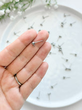 Load image into Gallery viewer, Surgical Stainless Steel Ball End Posts with Vertical Loop (Option A) 50pcs/bag
