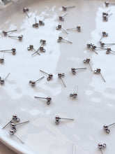 Load image into Gallery viewer, Surgical Stainless Steel Ball End Posts with Vertical Loop (Option A) 50pcs/bag
