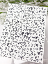 Load image into Gallery viewer, Transfer Paper 581 Hand-Drawn Hearts | Image Water Transfer
