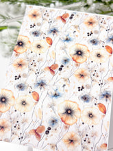 Load image into Gallery viewer, Transfer Paper 592 Abstract Flowers #2 | Image Water Transfer
