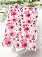 Load image into Gallery viewer, Transfer Paper 596 Poppy Flowers #3 | Image Water Transfer
