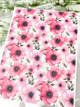 Load image into Gallery viewer, Transfer Paper 596 Poppy Flowers #3 | Image Water Transfer

