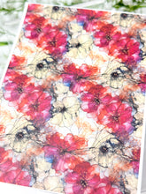 Load image into Gallery viewer, Transfer Paper 597 Abstract Flowers | Image Water Transfer
