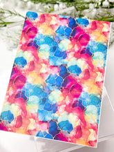 Load image into Gallery viewer, Transfer Paper 603 Abstract Rainbow | Image Water Transfer
