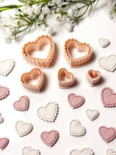 Load image into Gallery viewer, Scalloped Heart Polymer Clay Cutter
