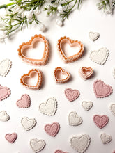 Load image into Gallery viewer, Scalloped Heart Polymer Clay Cutter
