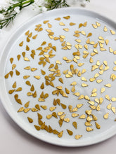 Load image into Gallery viewer, Textured Pointy Drop Brass Charms with Hole
