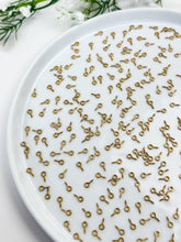 Load image into Gallery viewer, 18K Gold PVD Vacuum Plated 304 Stainless Steel Eye Screws
