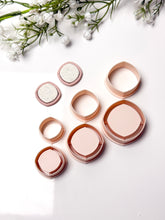 Load image into Gallery viewer, Rounded Square Embedded Polymer Clay Cutter
