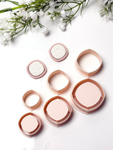 Load image into Gallery viewer, Rounded Square Embedded Polymer Clay Cutter
