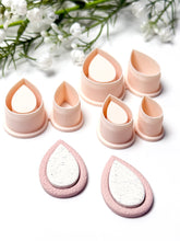 Load image into Gallery viewer, Drop Embedded Polymer Clay Cutter
