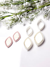 Load image into Gallery viewer, Rhombus Embedded Polymer Clay Cutter
