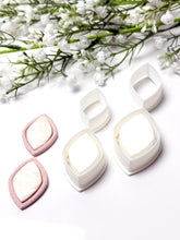 Load image into Gallery viewer, Rhombus Embedded Polymer Clay Cutter
