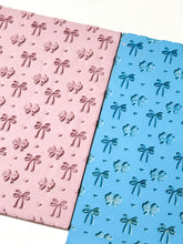 Load image into Gallery viewer, Bow Confetti Rubber Texture Mat for Polymer Clay
