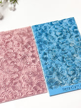 Load image into Gallery viewer, Abstract Bloom Rubber Texture Mat for Polymer Clay
