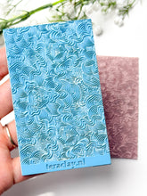 Load image into Gallery viewer, Abstract Bloom Rubber Texture Mat for Polymer Clay
