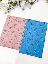 Load image into Gallery viewer, Soft Ribbon Bows Rubber Texture Mat for Polymer Clay

