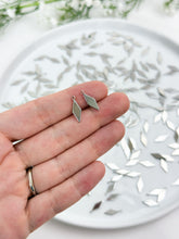 Load image into Gallery viewer, Real Platinum Plated Brass Tiny Rhombus Charm Pendant
