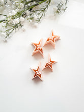 Load image into Gallery viewer, Star Hoop Mirrored Set Polymer Clay Cutters
