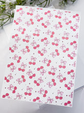 Load image into Gallery viewer, Transfer Paper 447 Valentines Cherries | Image Water Transfer
