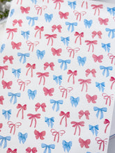 Load image into Gallery viewer, Transfer Paper 449 Pink &amp; Blue Bows | Image Water Transfer
