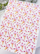 Load image into Gallery viewer, Transfer Paper 450 Cherry Ice Cream | Image Water Transfer
