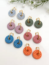 Load image into Gallery viewer, The Boho Circle Thick Hoops
