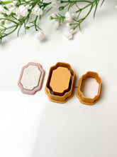 Load image into Gallery viewer, Art Deco Frame Embedded Polymer Clay Cutter
