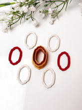 Load image into Gallery viewer, Elegant Frame Skinny Donut Polymer Clay Cutter
