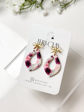 Load image into Gallery viewer, The Rose Bow Dangles (also in silver)
