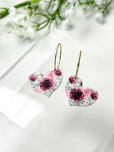 Load image into Gallery viewer, The Floral Rose Hearts (also in silver)
