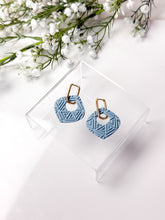 Load image into Gallery viewer, The Denim Blue Thick Hoop Donuts
