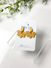 Load image into Gallery viewer, The Layered Floral Dangles (also in silver)
