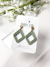 Load image into Gallery viewer, The Infinite Rhombuses in Sage Green
