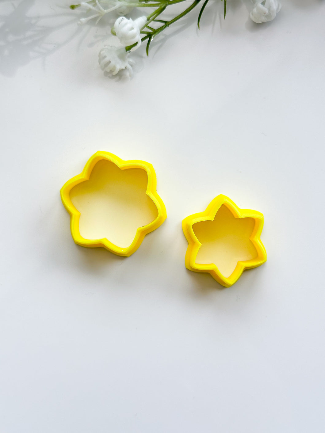 Sugar Cookie Set of Two Polymer Clay Christmas Cutters