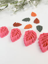 Load image into Gallery viewer, Fall Leaf 2025 Polymer Clay Cutter
