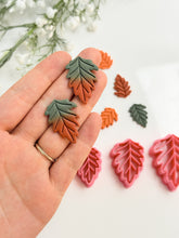 Load image into Gallery viewer, Fall Leaf 2025 Polymer Clay Cutter
