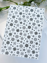 Load image into Gallery viewer, Transfer Paper 431 Snowflakes | Image Water Transfer
