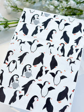 Load image into Gallery viewer, Transfer Paper 430 Penguins #1 | Image Water Transfer
