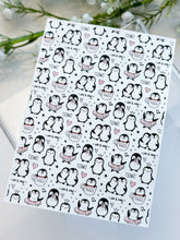 Load image into Gallery viewer, Transfer Paper 429 Penguins #2 | Image Water Transfer
