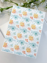 Load image into Gallery viewer, Transfer Paper 425 Watercolor Flowers | Image Water Transfer
