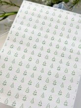 Load image into Gallery viewer, Transfer Paper 417 Christmas Trees | Image Water Transfer
