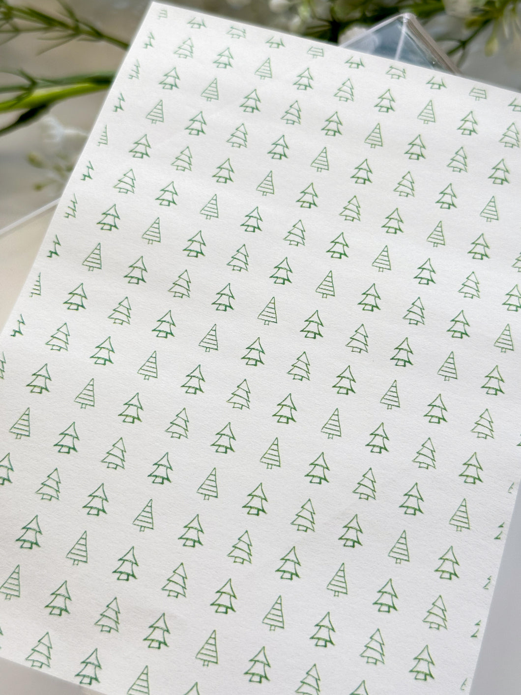 Transfer Paper 417 Christmas Trees | Image Water Transfer