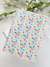 Load image into Gallery viewer, Transfer Paper 408 Colorful Flowers | Image Water Transfer
