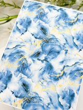 Load image into Gallery viewer, Transfer Paper 400 Marble Dark Blue | Image Water Transfer
