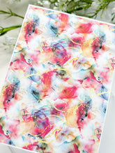 Load image into Gallery viewer, Transfer Paper 399 Marble Colorful | Image Water Transfer
