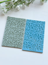 Load image into Gallery viewer, Botanical Vines Texture Mat for Polymer Clay
