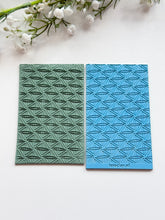 Load image into Gallery viewer, Geometric Weave Texture Mat for Polymer Clay
