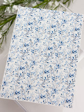 Load image into Gallery viewer, Transfer Paper 717 Blue Foliage | Image Water Transfer
