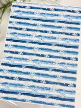 Load image into Gallery viewer, Transfer Paper 744 Snowflakes &amp; Stripes  | Image Water Transfer
